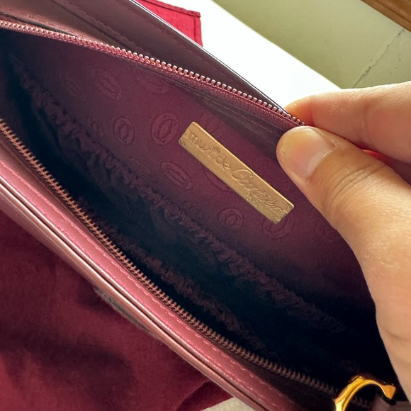 Firm price🔥Cartier LEATHER CLUTCH BAG - Picture 10 of 17